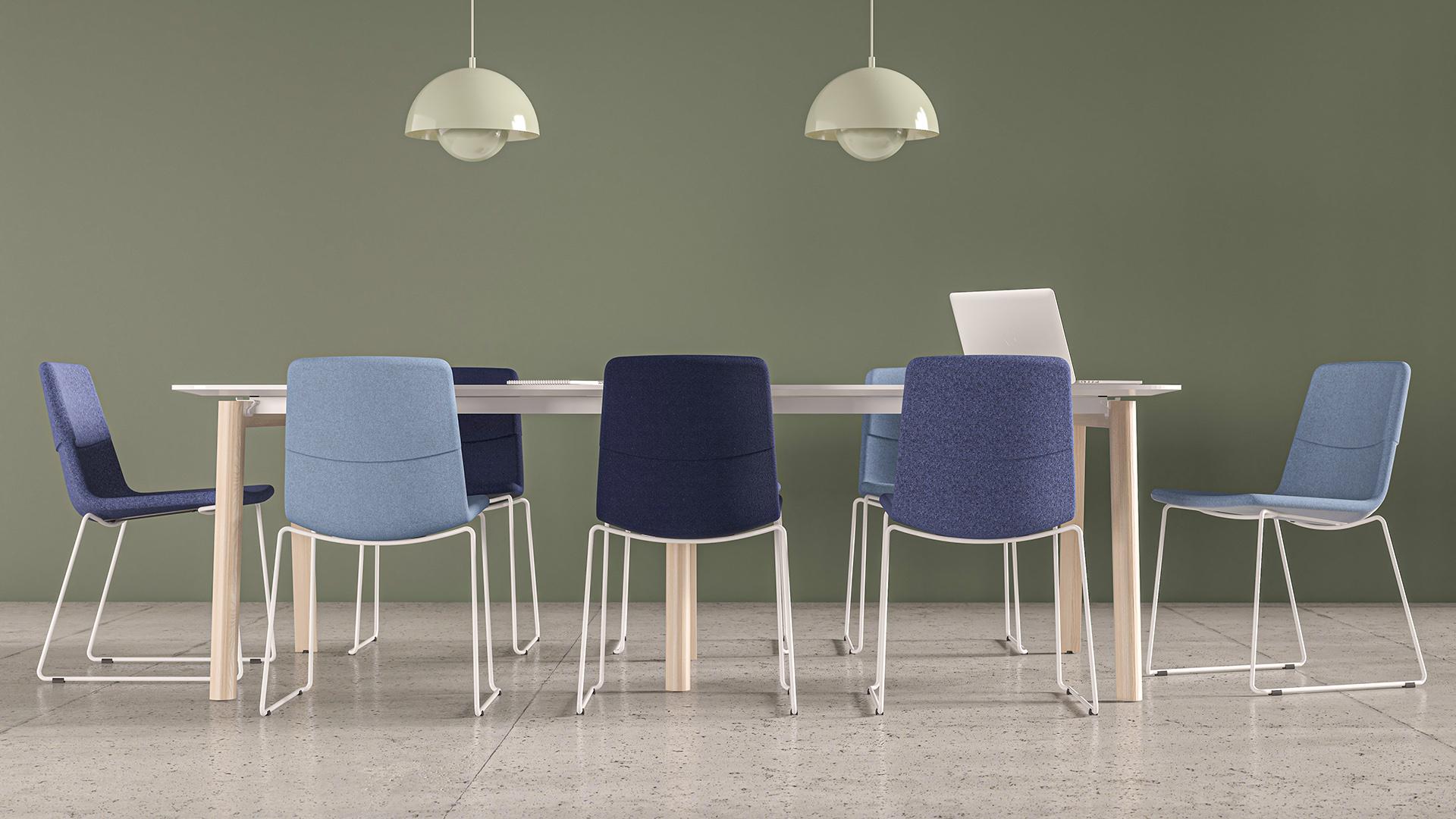 Konferenču krēsls TWIST & SIT, GT6 - piparmētra